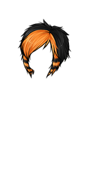 Wearable preview: Typical Orange Scene Hair