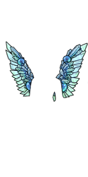 Wearable preview: Crystallized Bladed Wings