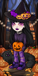 Purple witch