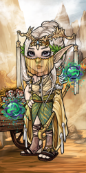 the elven traveler. 